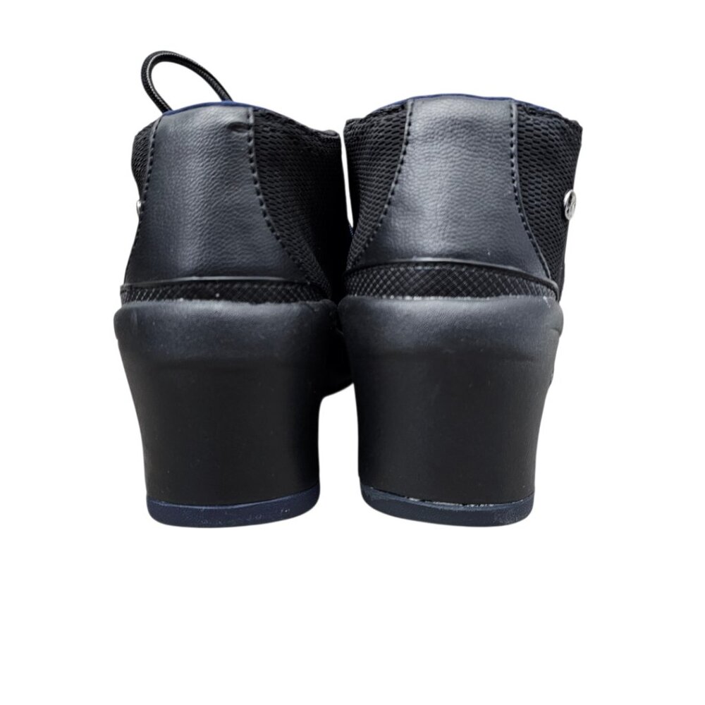 Bzees Ease Lace Up Cloud Technology Fabric Black … - image 4